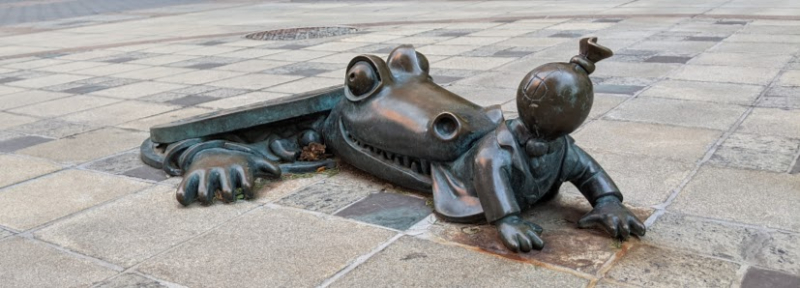 The Alligator said, This is what I want