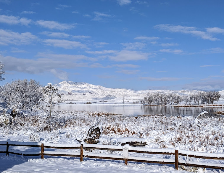 Snow scenes are beautiful to look at from inside, but a personal experience at the scene is cold. Soup is an instant warm up.