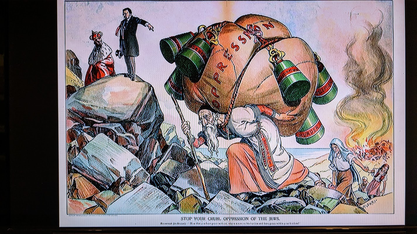 Antisemitism places burdens on the backs of the Jews