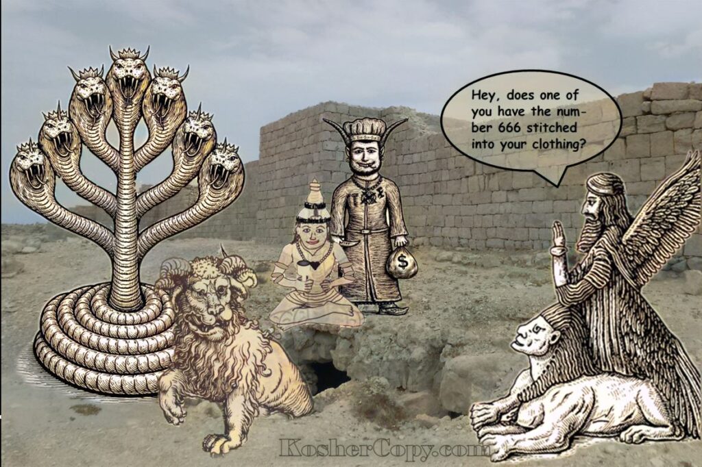 The Question: Hey, Does one of you have the number 666 stitches into your clothing?