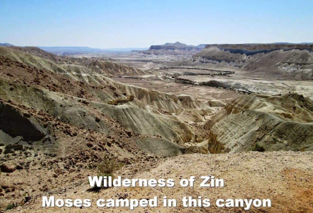 God gave the Mosaic Covenant and the Ten Commandments to Israel in the desert when they left Egypt.