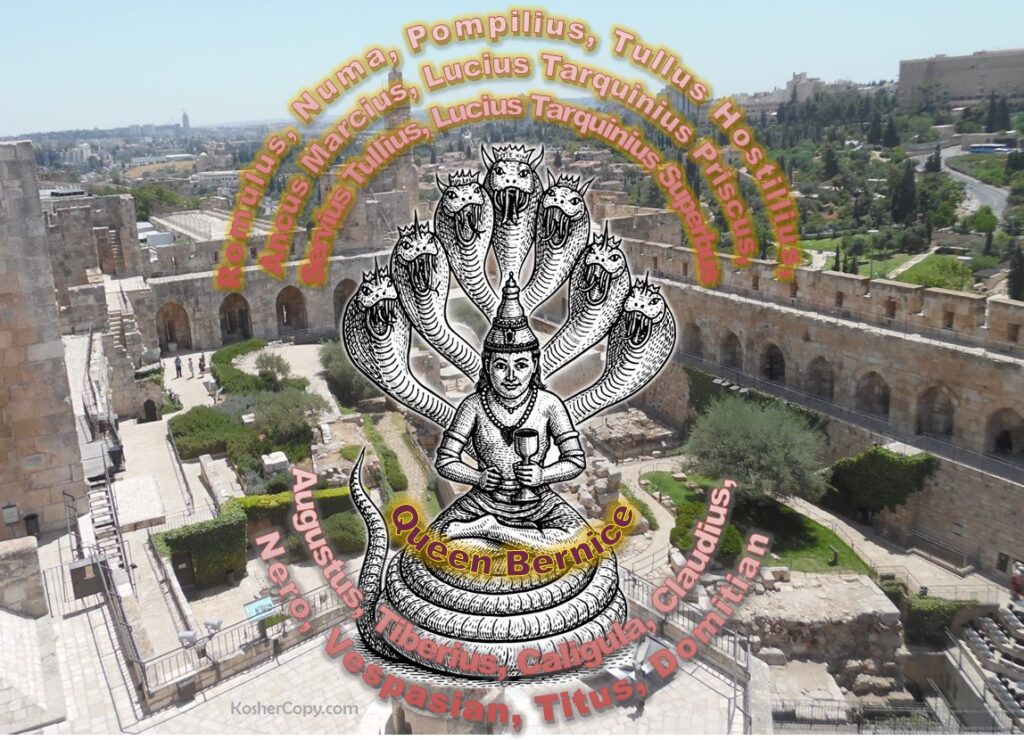 Who was the Dragon of Rome and his Kings for Revelation 17